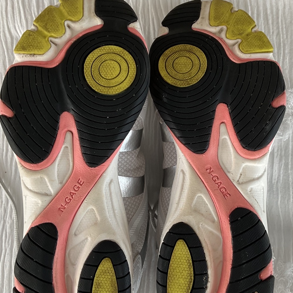 Ryka Silver and Pink Athletic Shoes - Picture 3 of 3